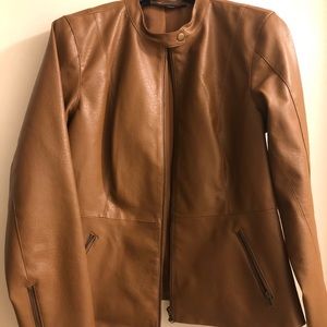 Colleen Lopez faux leather jacket. Size M made in India.  Never worn.